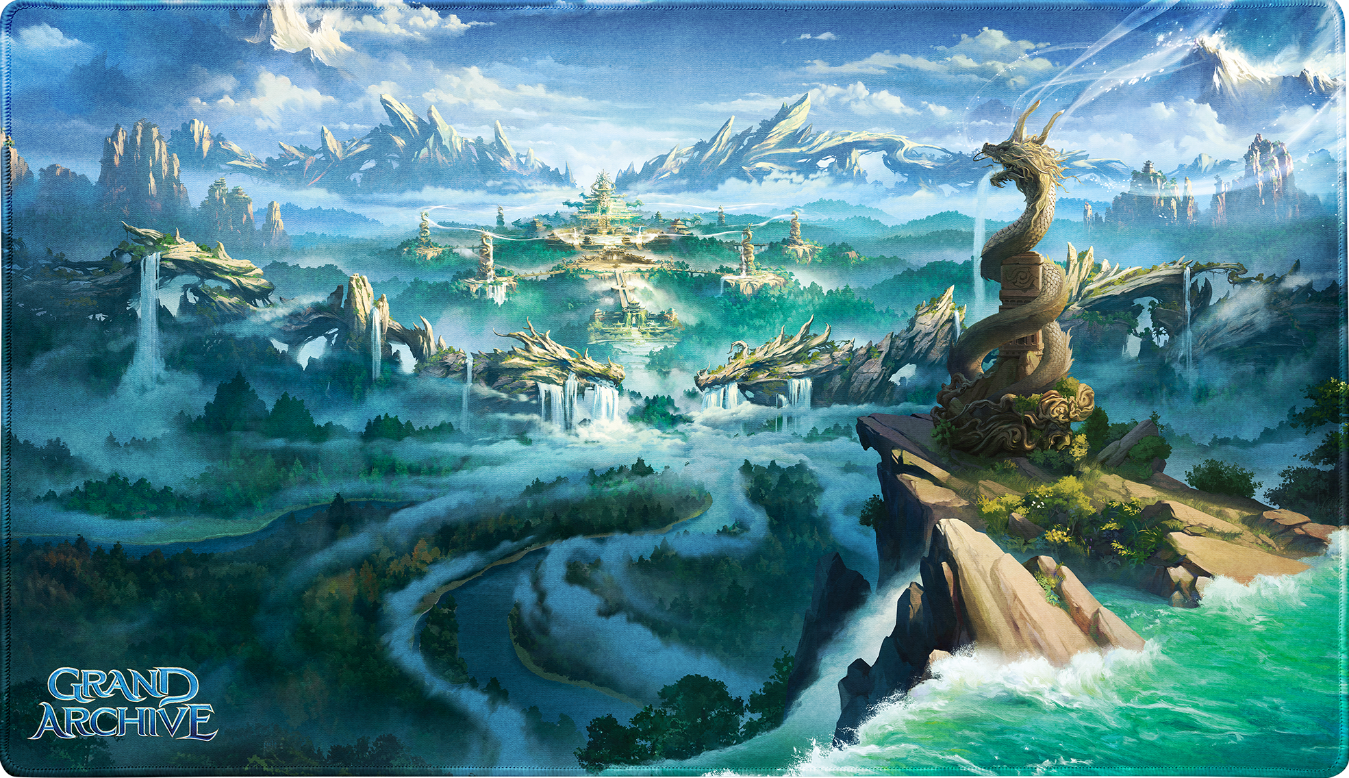 Dragon Shield - Playmat - Baidi, Oathsworn Palace